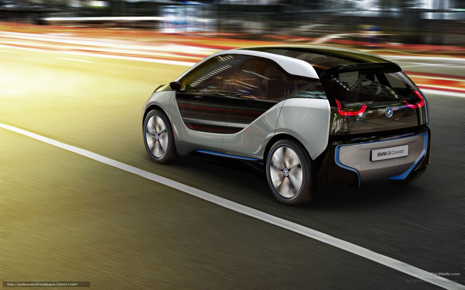 BMW i3 Concept in motion