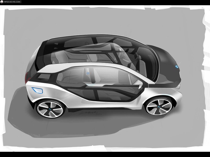 BMW i3 concept sketch