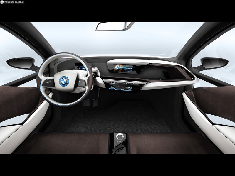 BMW i3 interior view