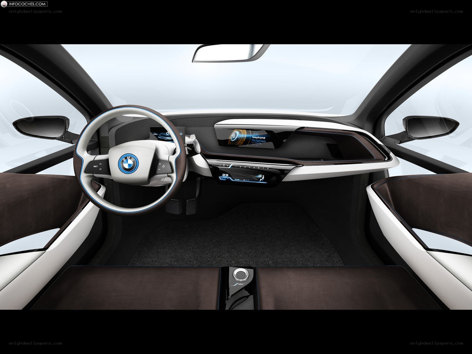 BMW i3 interior view