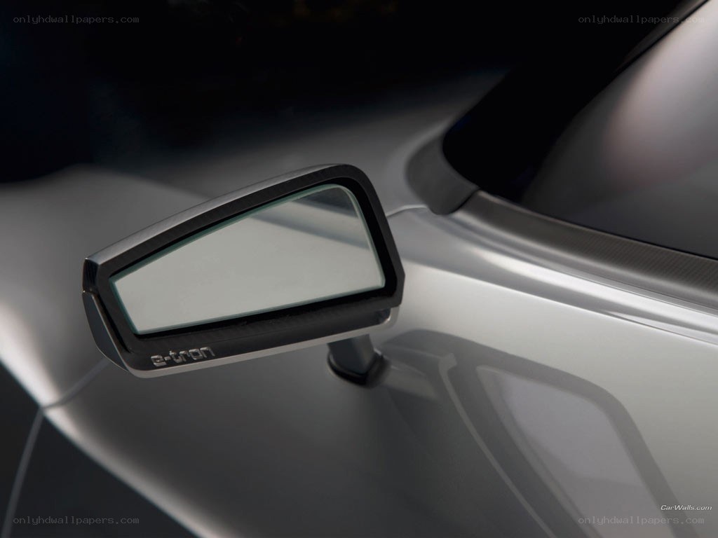 BMW i3 side mirror close-up