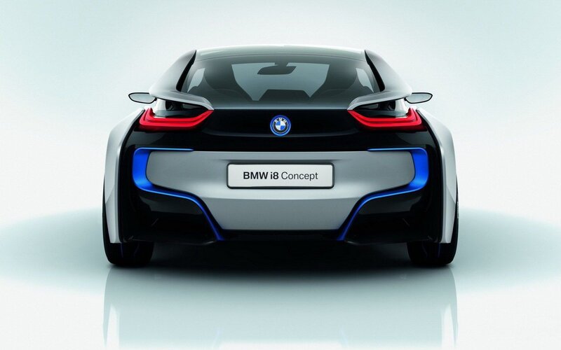 BMW I8 Concept Car — White