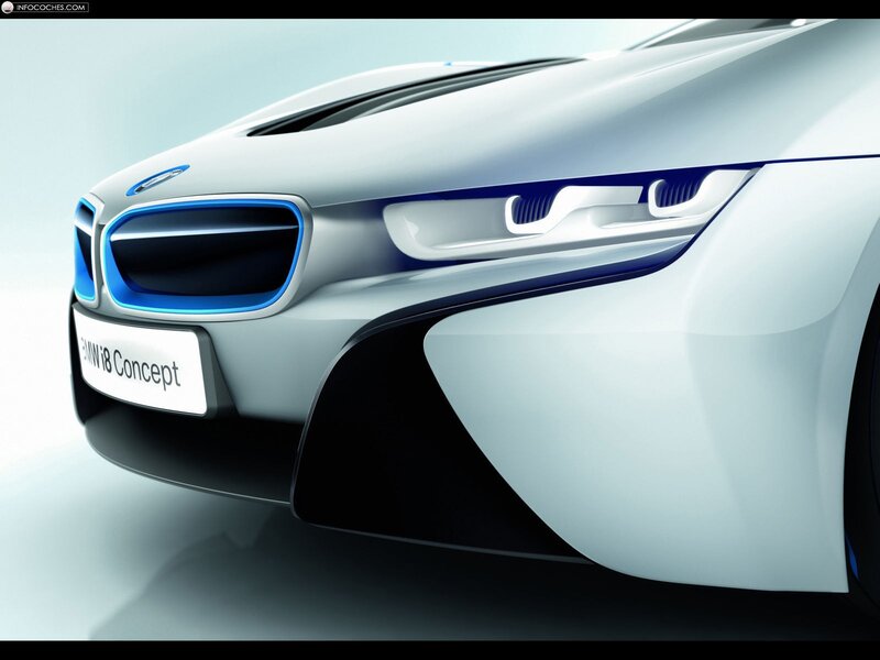 BMW i8 Concept front view