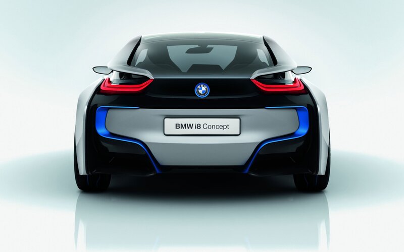 BMW i8 Concept rear view