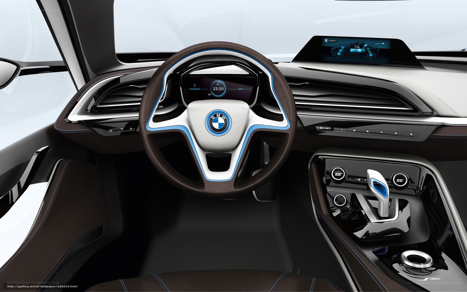 BMW i8 interior dashboard
