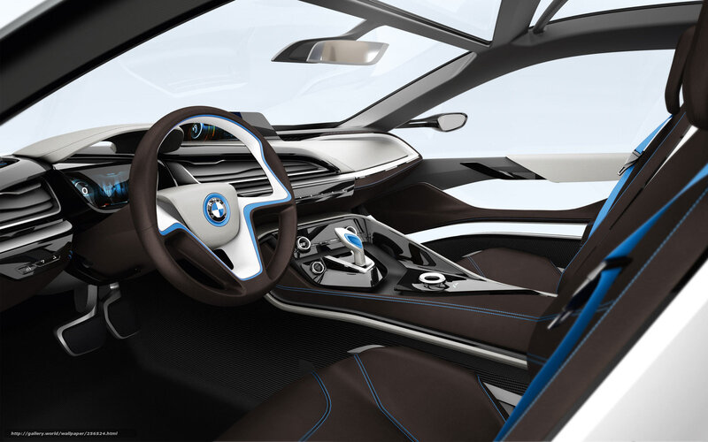 BMW i8 interior design