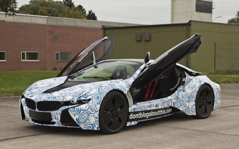 BMW I8 Spy Car