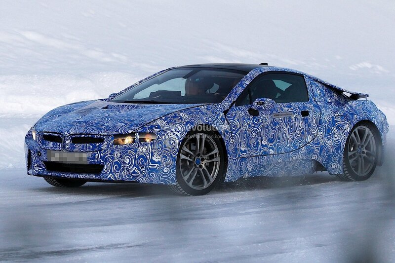 BMW i8 spy photo