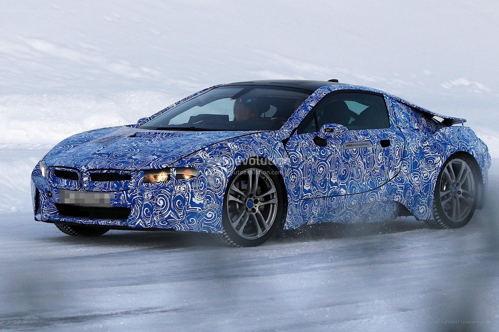 BMW i8 spy photo