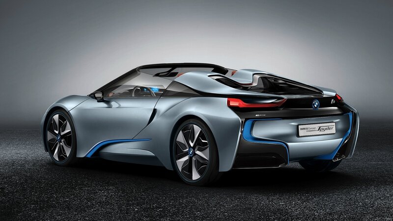 BMW i8 Spyder concept car