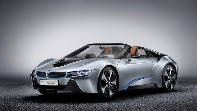 BMW i8 Spyder concept car