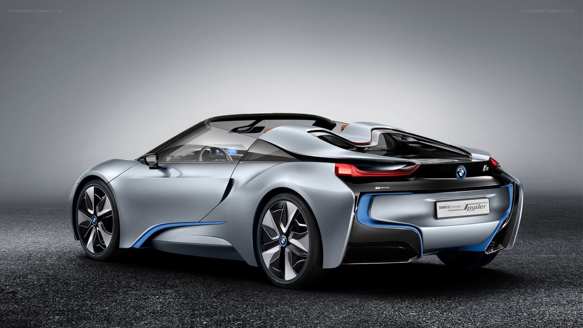BMW i8 Spyder concept car