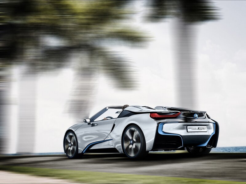 BMW i8 Spyder concept car