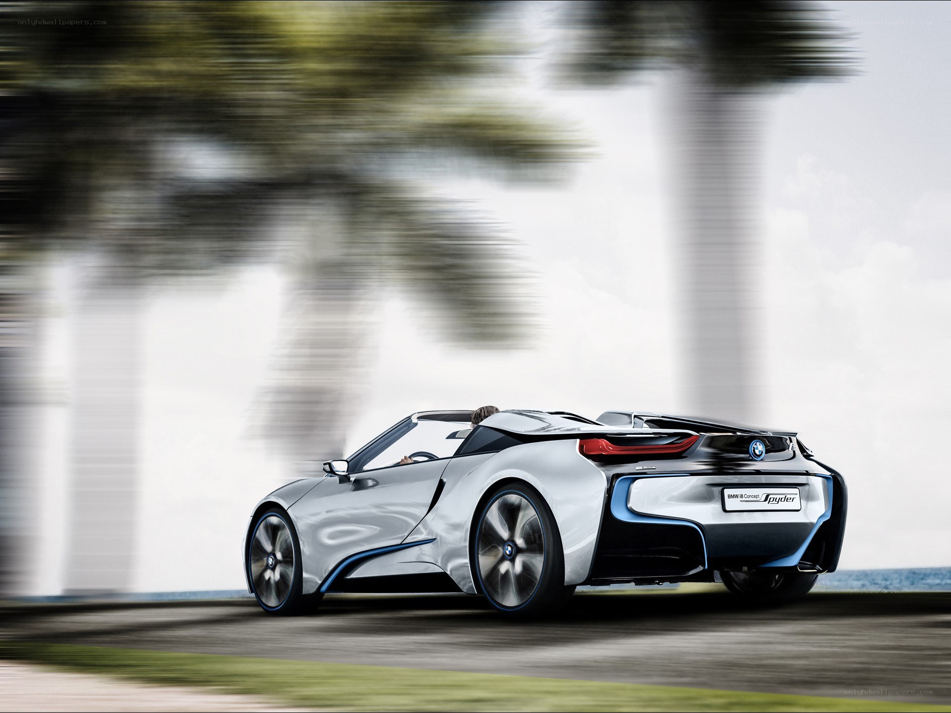 BMW i8 Spyder concept car