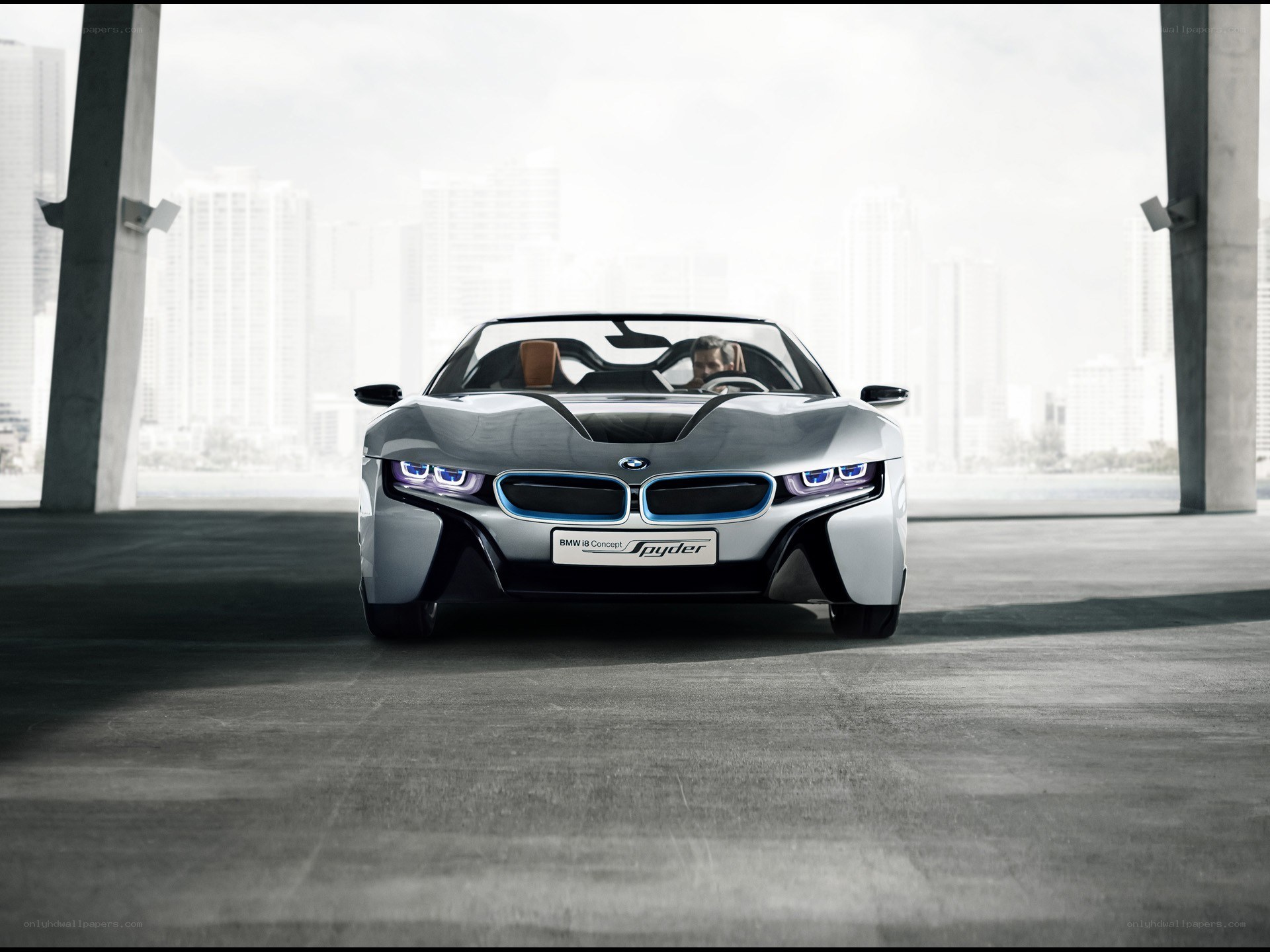 BMW i8 Spyder concept car