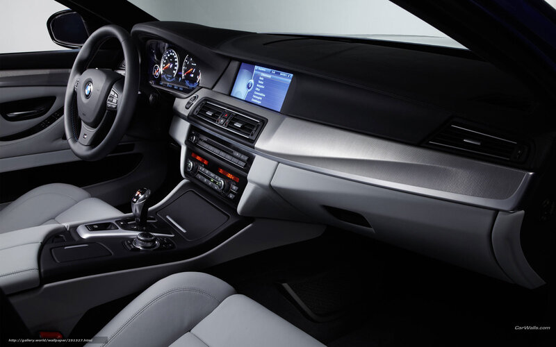 BMW interior dashboard
