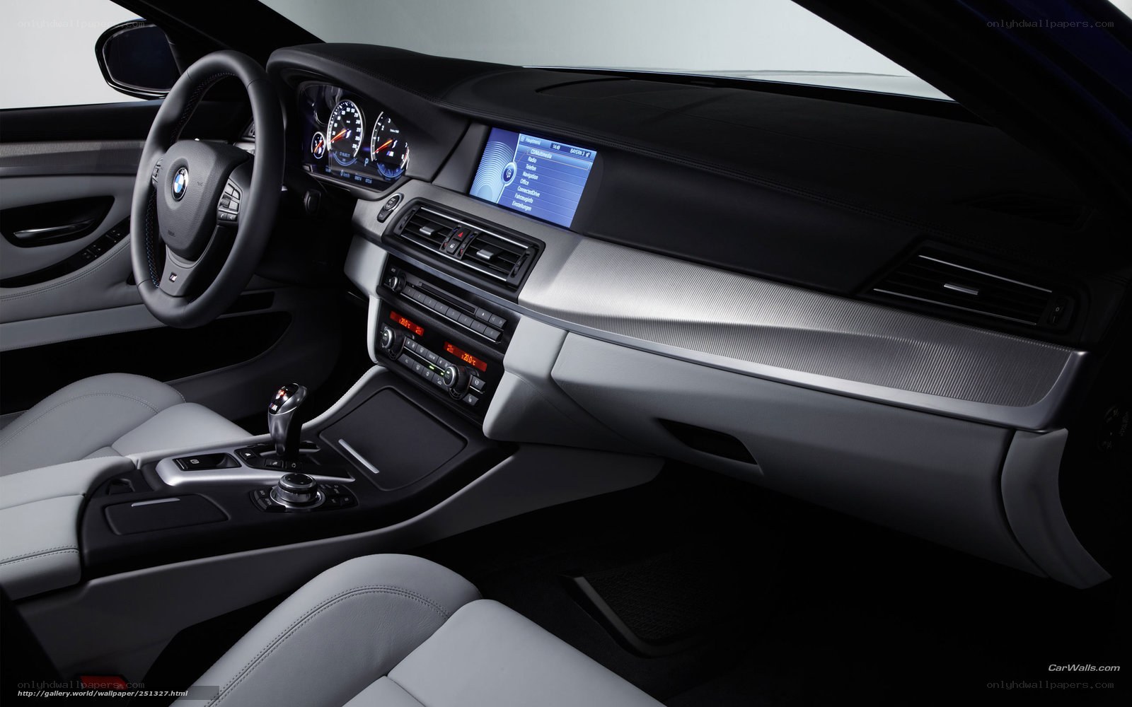 BMW interior dashboard