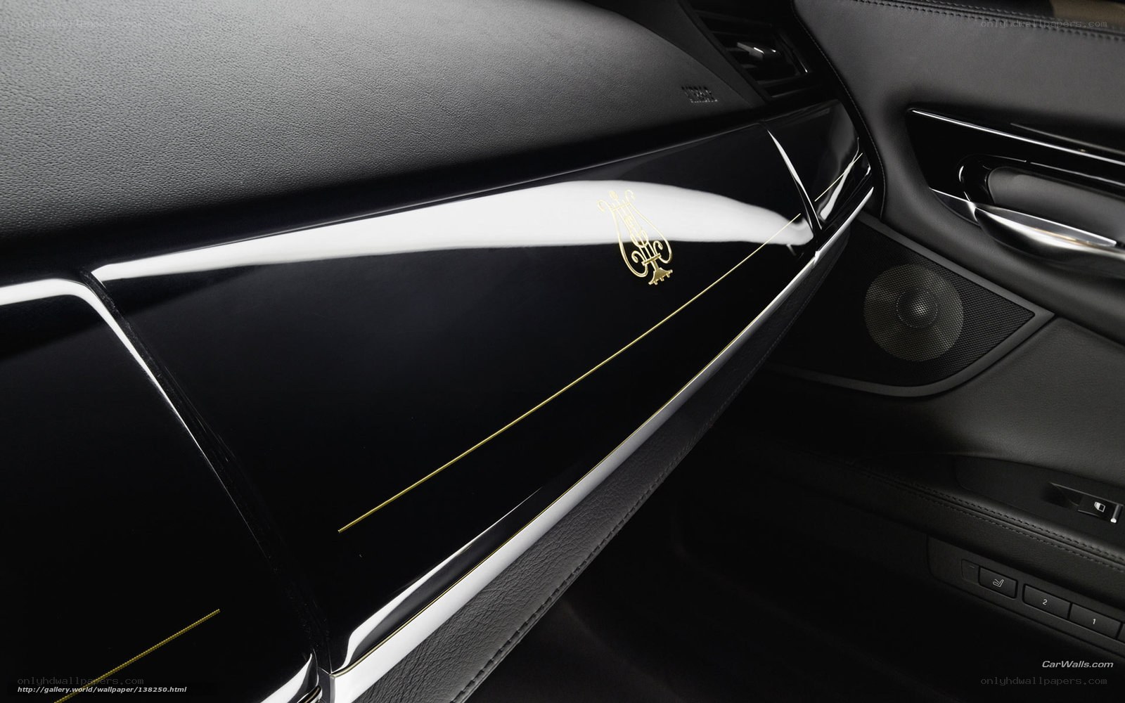 BMW interior detail