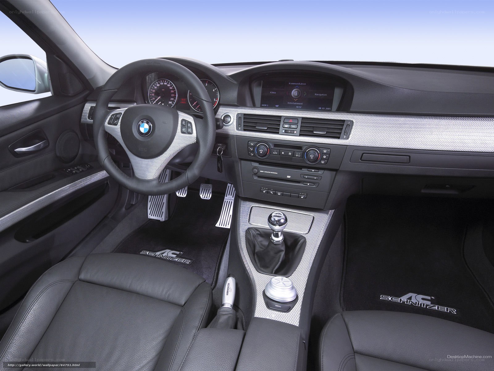 BMW interior with AC Schnitzer