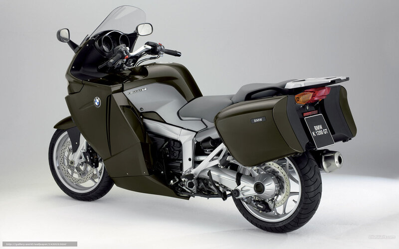 BMW K1200 GT Motorcycle — Olive Green