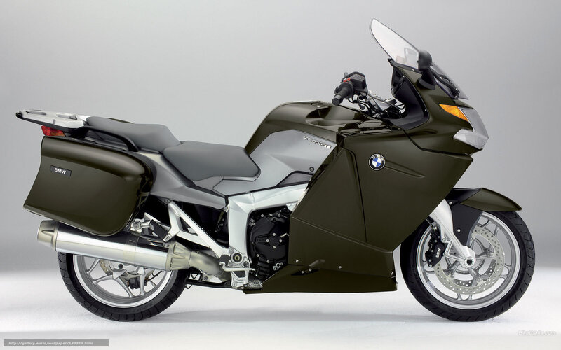 BMW K1300GT Motorcycle — Olive Green