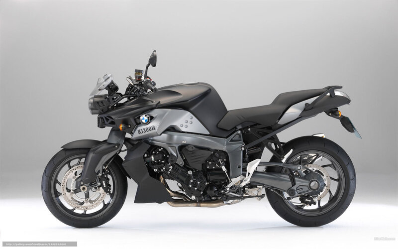 BMW K1300R Motorcycle — Black