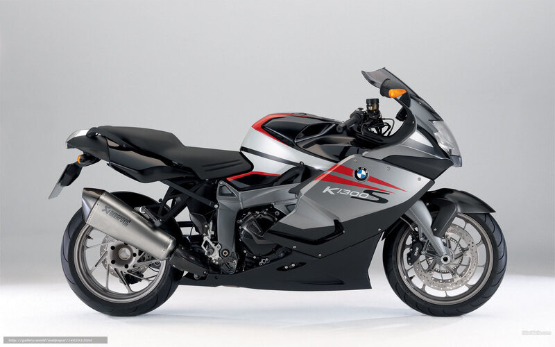 BMW K1300S Motorcycle — Silver, Neutral