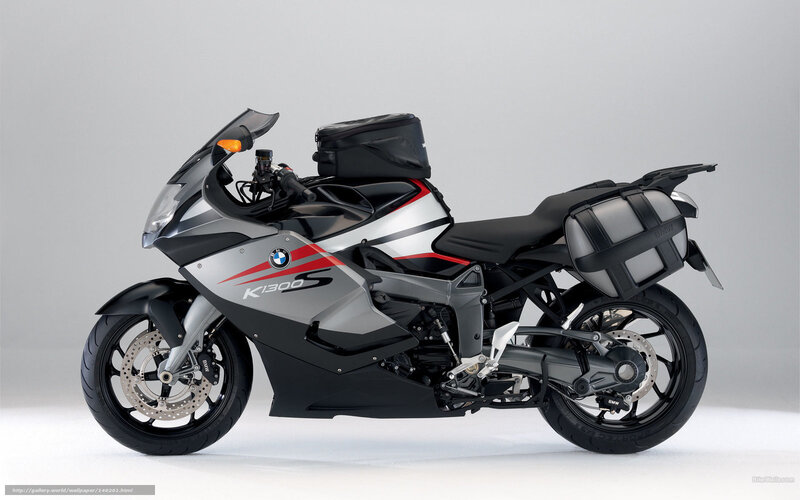 BMW K1300S Motorcycle — Silver