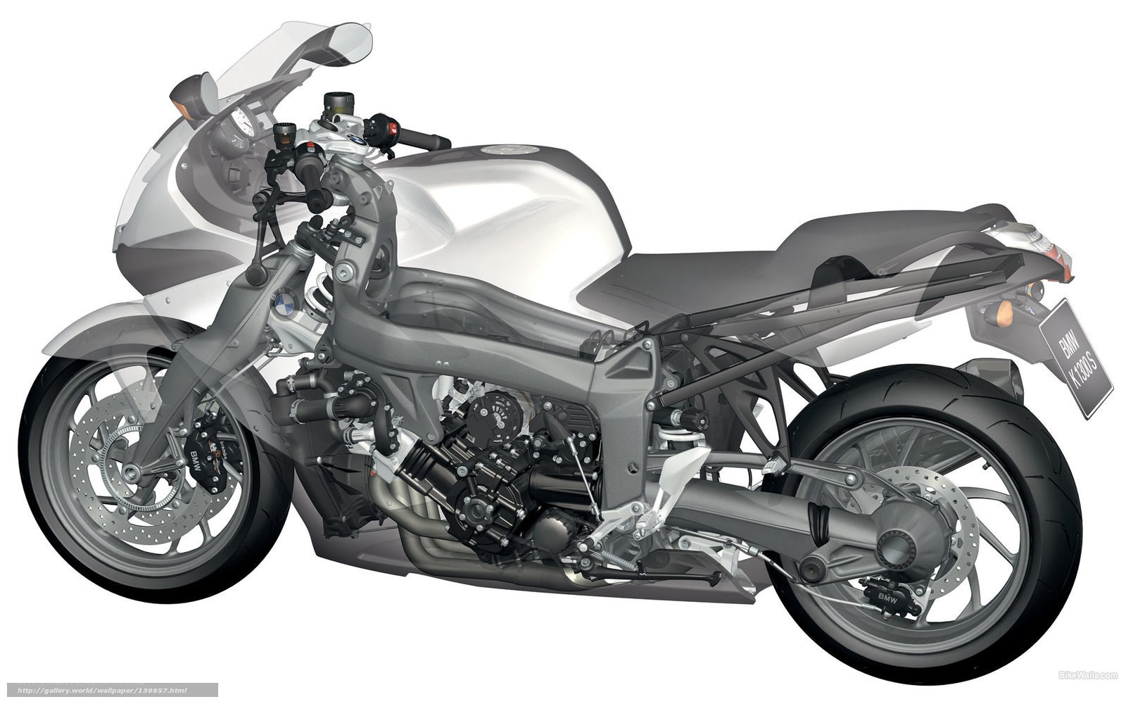 BMW K1300S motorcycle
