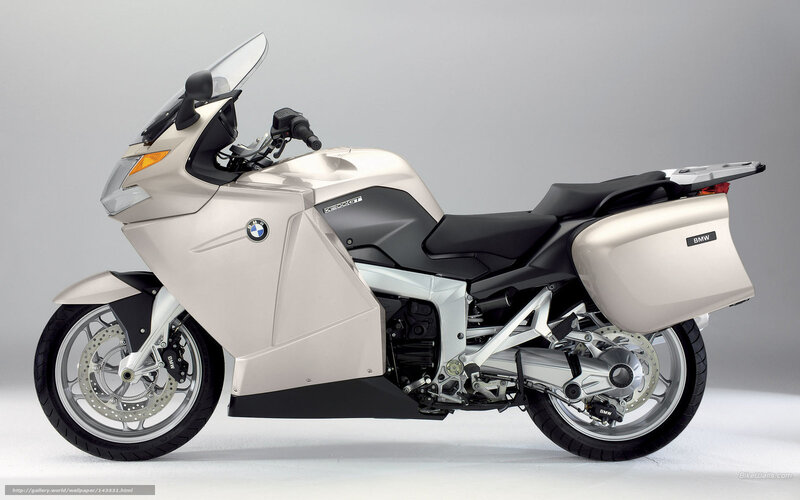 BMW K1600GT Motorcycle — Silver