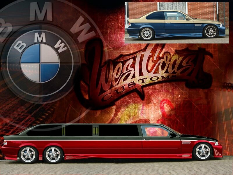 BMW limousine custom design