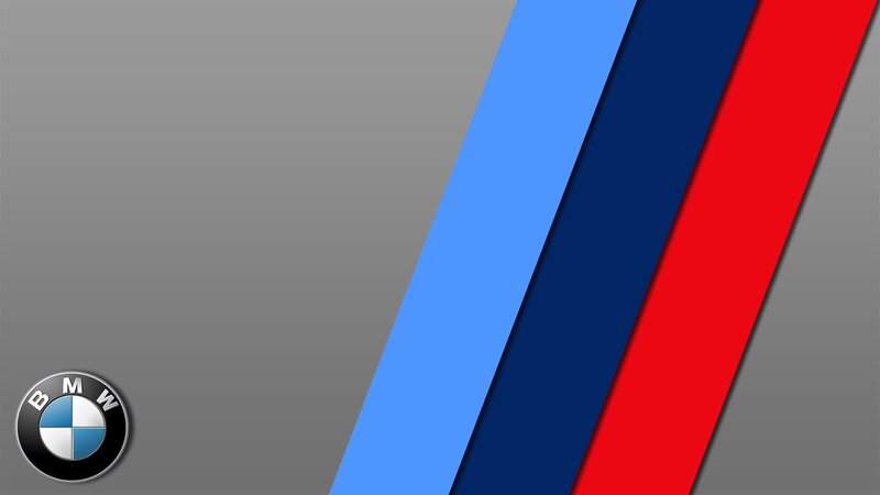 BMW Logo and Stripes