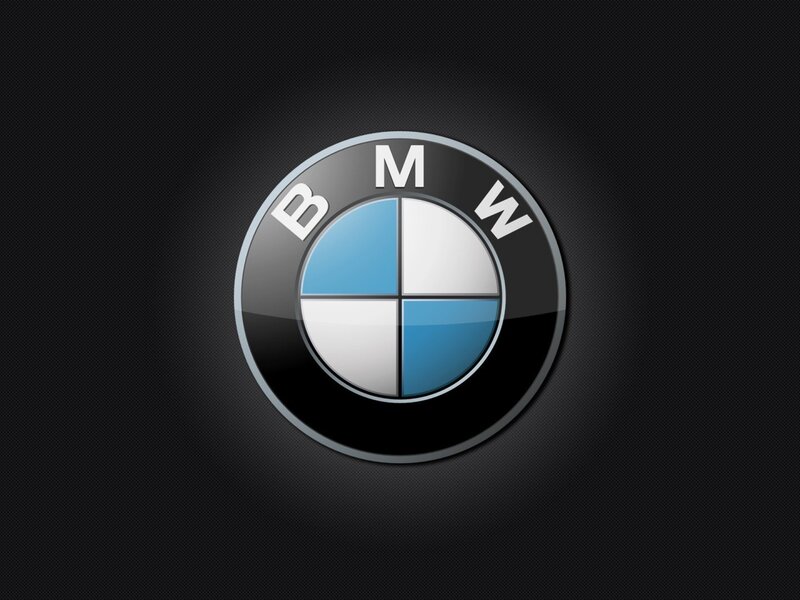 BMW Logo on Black — Minimalist