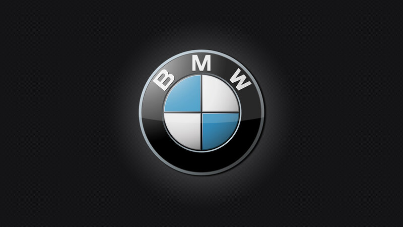 BMW Logo on Black