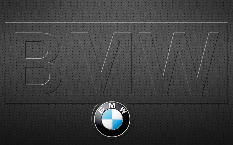 BMW Logo on Textured Surface