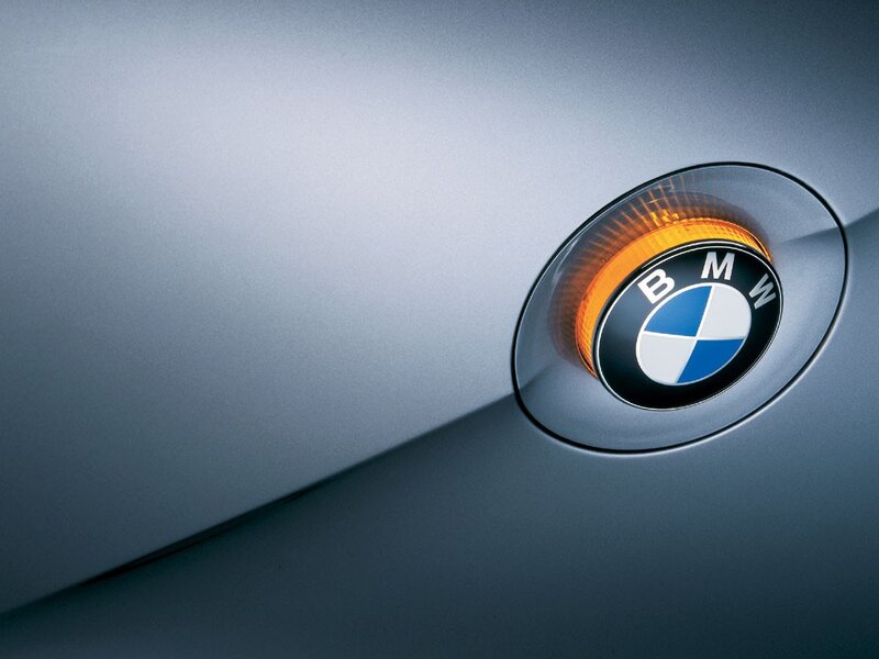 BMW logo with illuminated ring