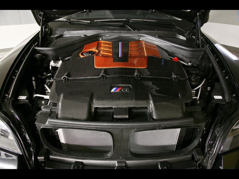 BMW M car engine bay