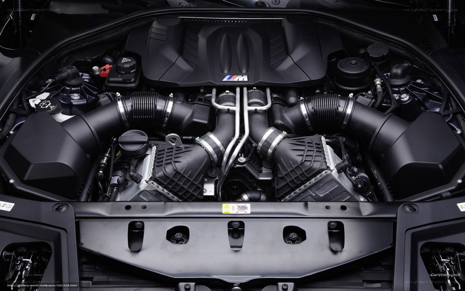 BMW M engine bay