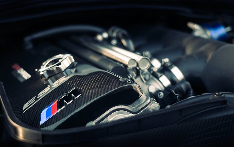 BMW M engine bay