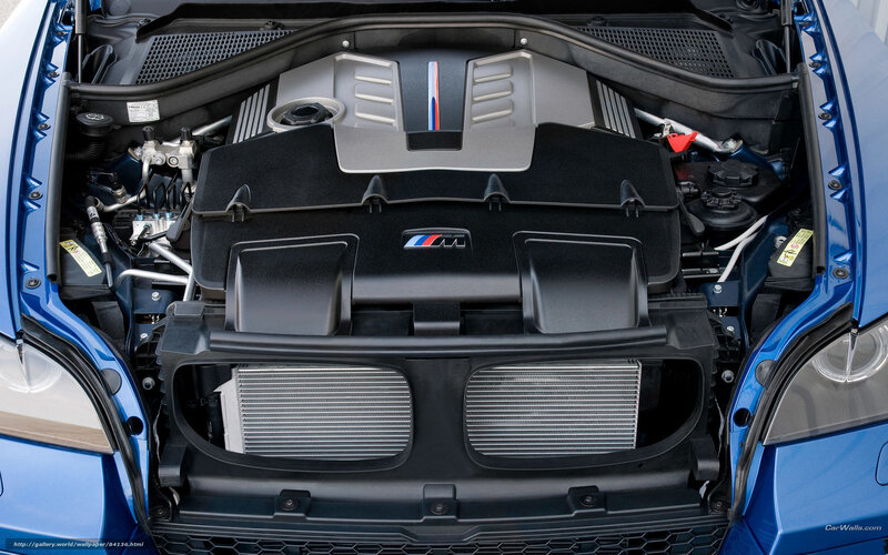 BMW M engine bay