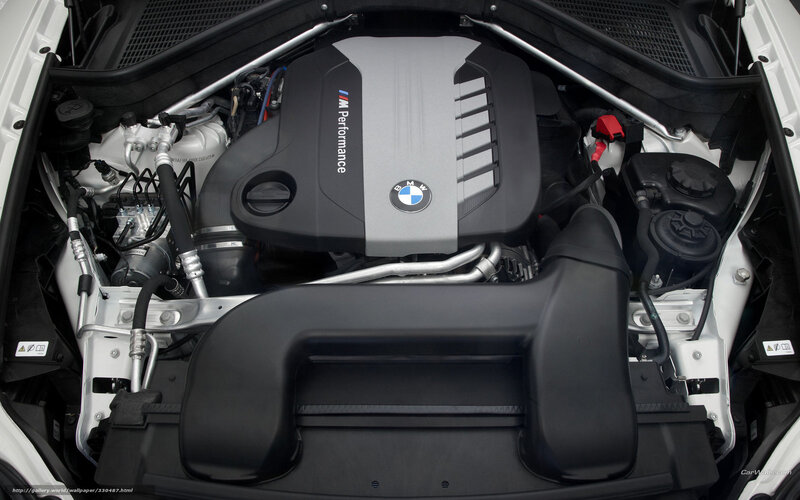 BMW M Performance engine bay