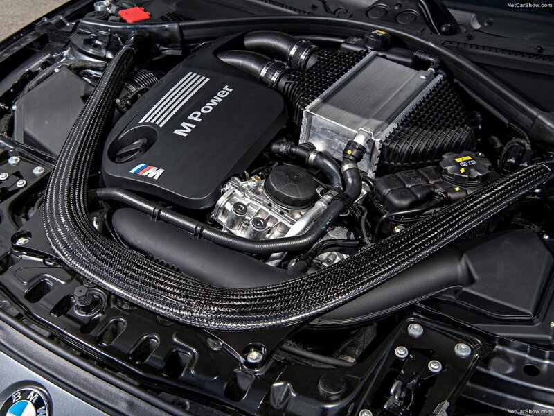 BMW M Power Engine — Black