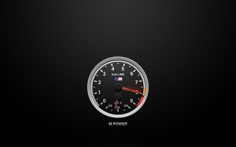 BMW M Power gauge
