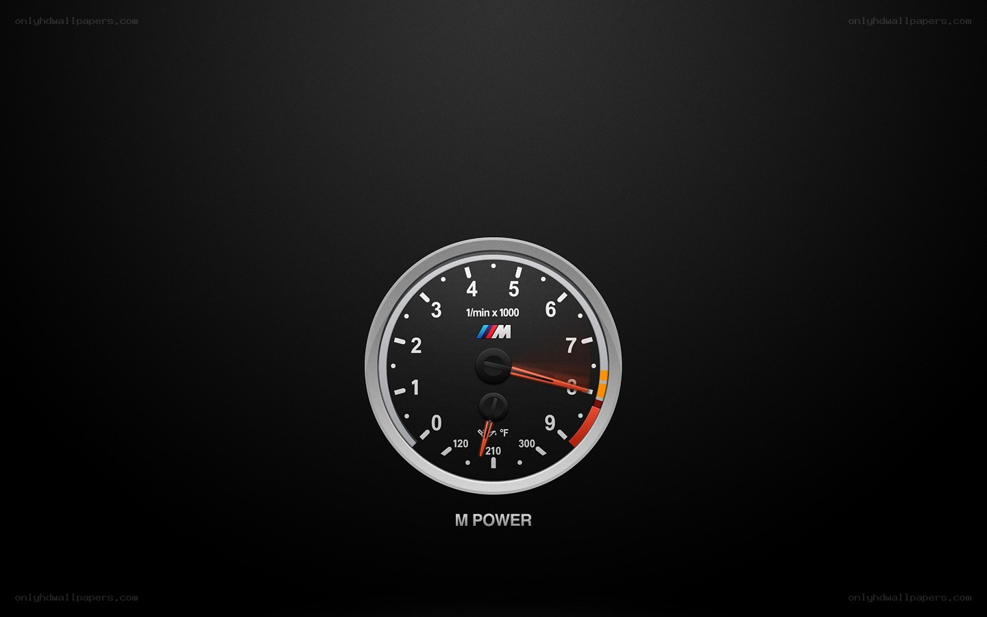 BMW M Power gauge