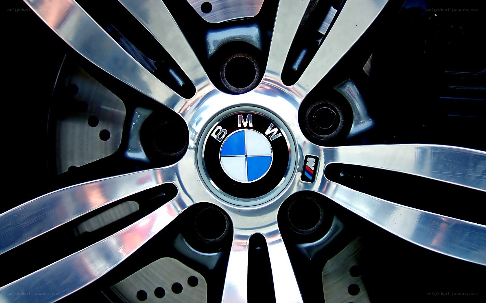BMW M wheel close-up