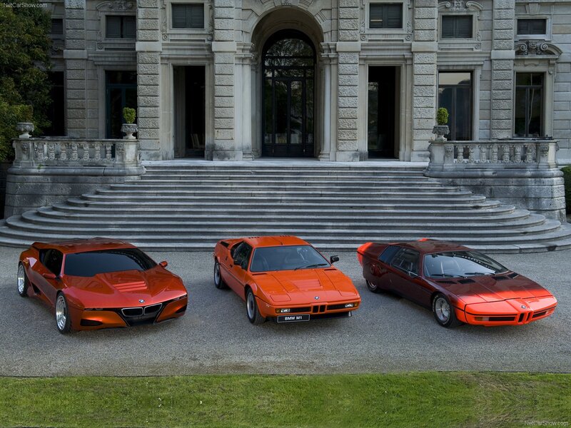 BMW M1 concept and models