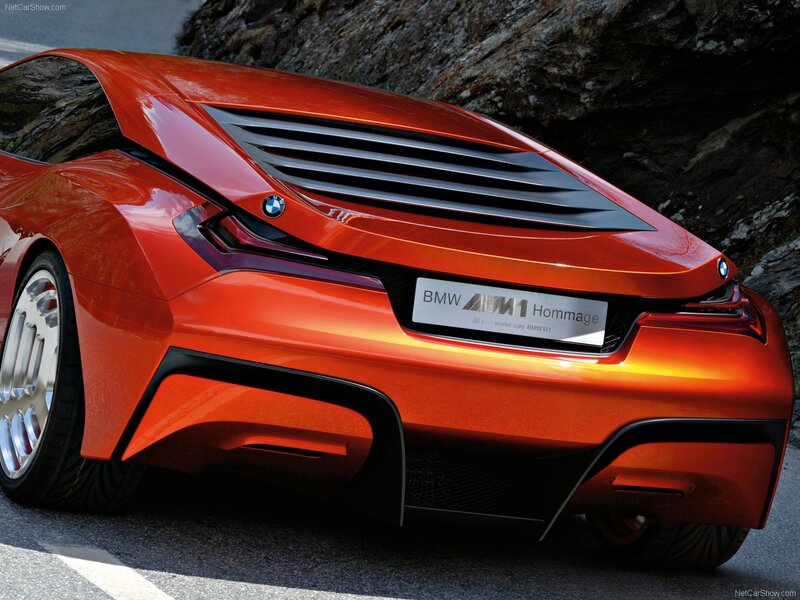 BMW M1 Hommage rear view