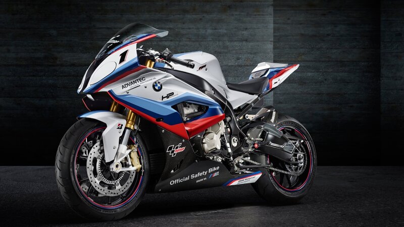BMW M1000RR Motorcycle — White