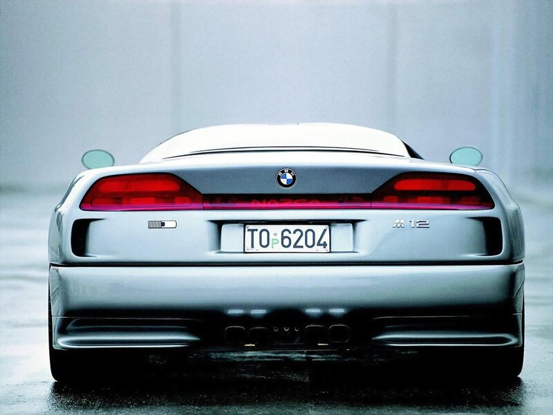 BMW M12 rear view