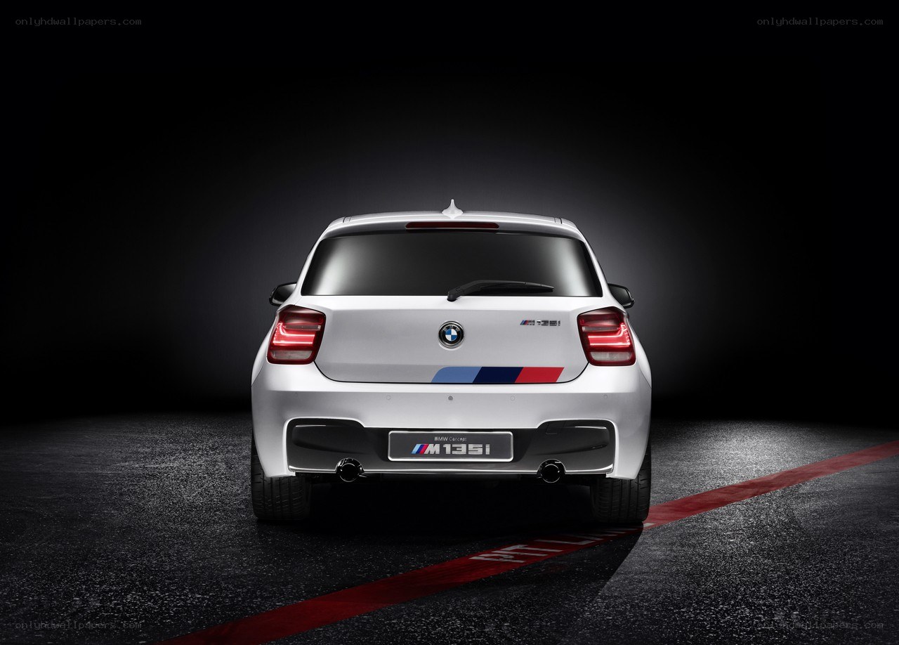 BMW M135i rear view